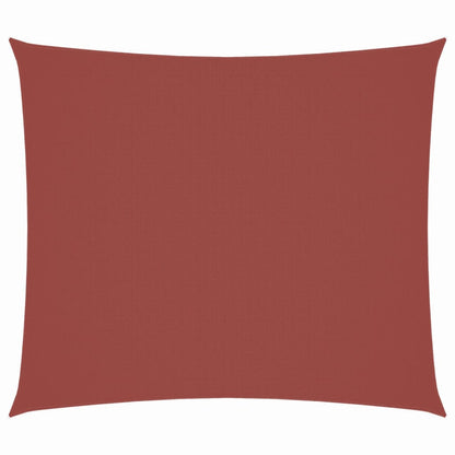 Parasole a Vela Oxford Rettangolare 2x2,5 m Terracotta | homemem39