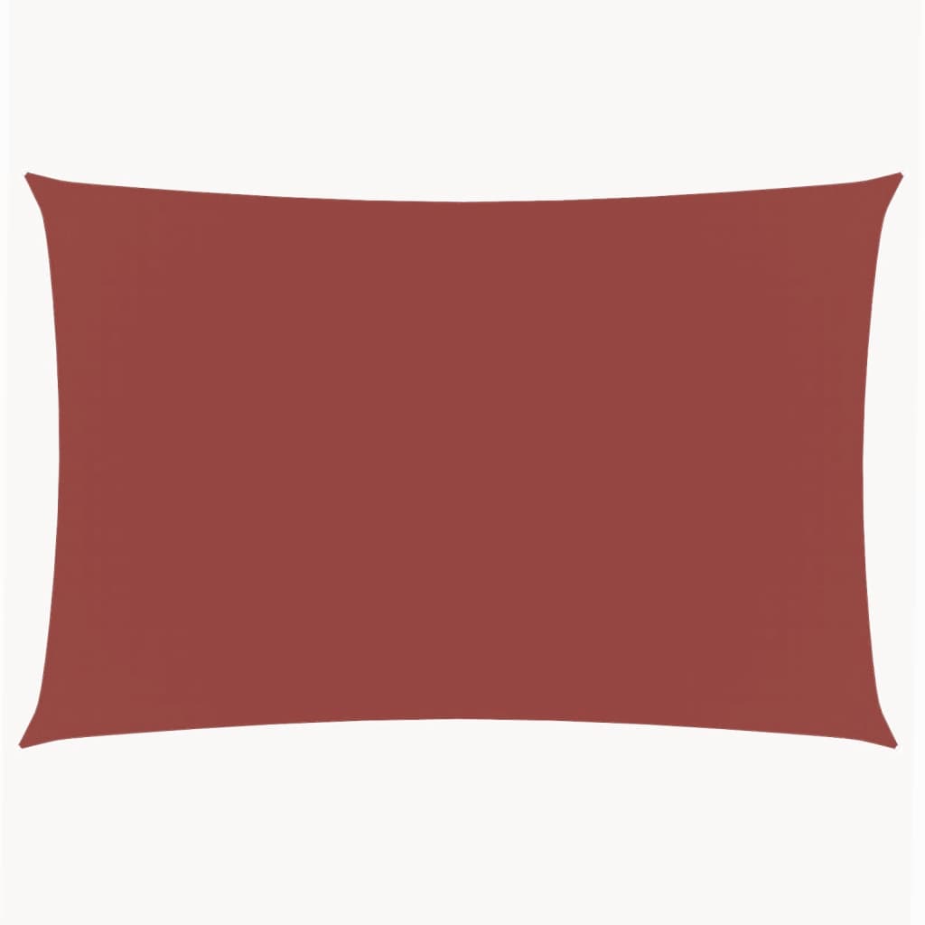 Parasole a Vela Oxford Rettangolare 2x4,5 m Terracotta | homemem39