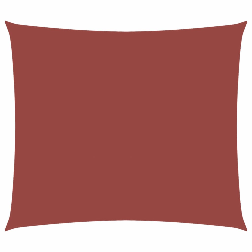 Parasole a Vela Oxford Rettangolare 2,5x3 m Terracotta | homemem39