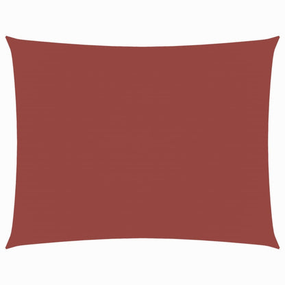 Parasole a Vela Oxford Rettangolare 2,5x4 m Terracotta