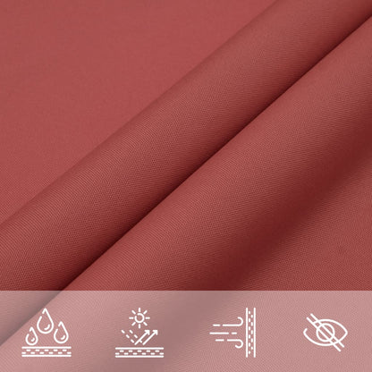 Parasole a Vela Oxford Rettangolare 3x5 m Terracotta | homemem39