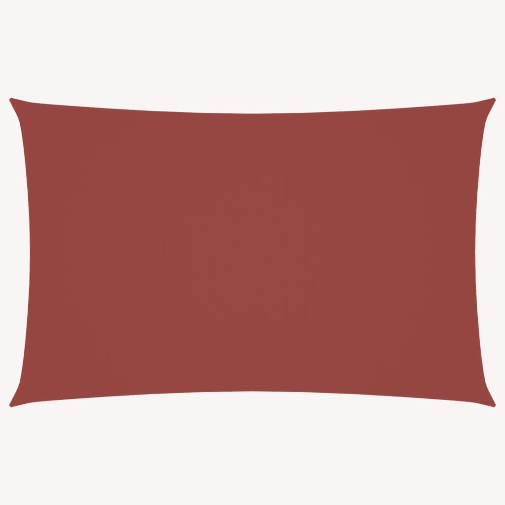 Parasole a Vela Oxford Rettangolare 4x7 m Terracotta | homemem39