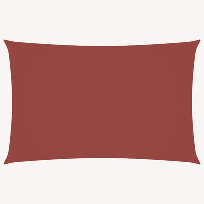 Parasole a Vela Oxford Rettangolare 4x7 m Terracotta | homemem39