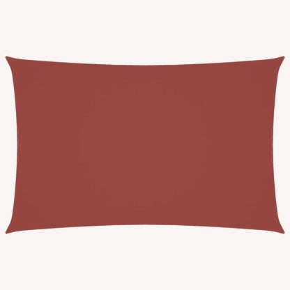 Parasole a Vela Oxford Rettangolare 5x7 m Terracotta | homemem39