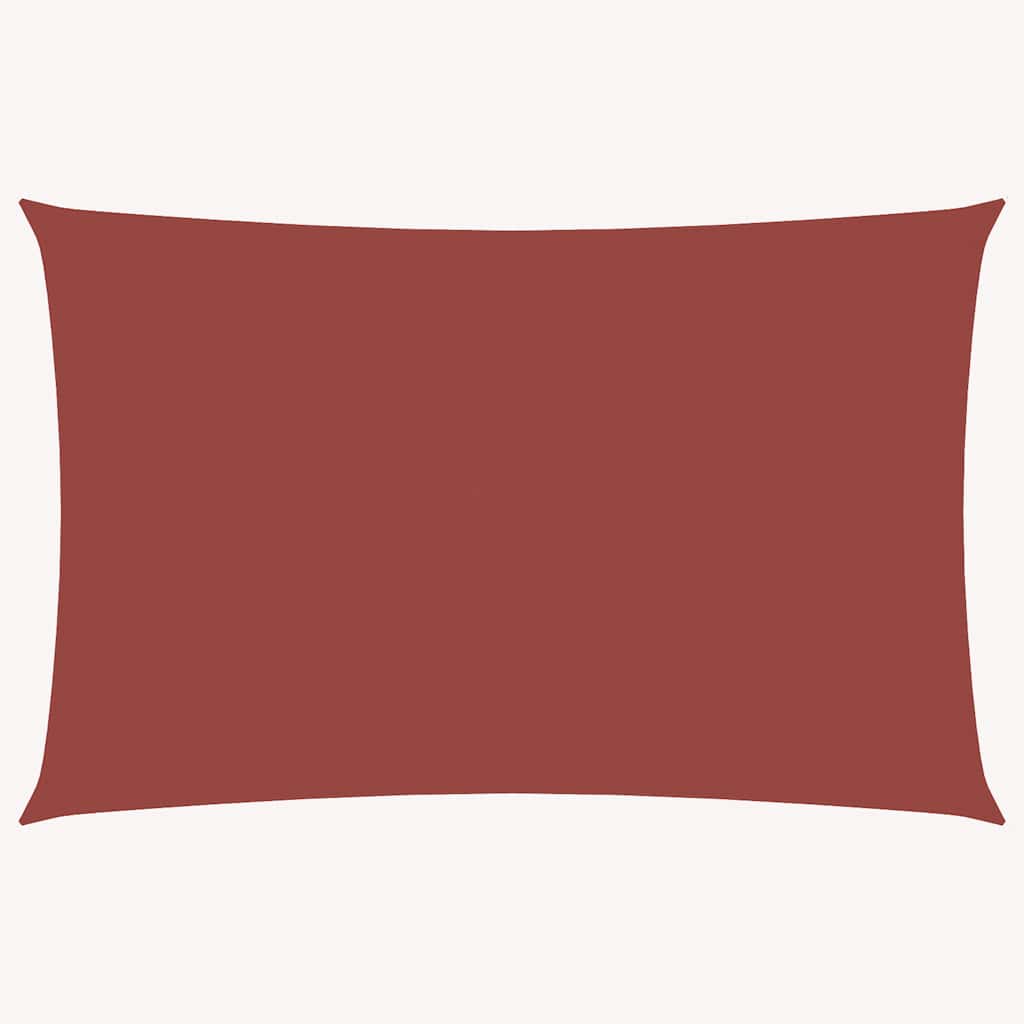 Parasole a Vela Oxford Rettangolare 5x8 m Terracotta | homemem39