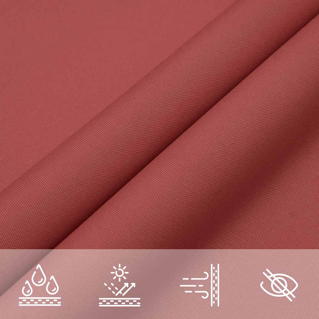 Parasole a Vela Oxford Rettangolare 5x8 m Terracotta | homemem39