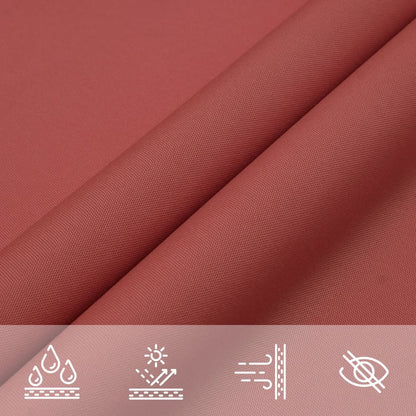 Parasole a Vela Oxford Triangolare 2,5x2,5x3,5 m Terracotta | homemem39