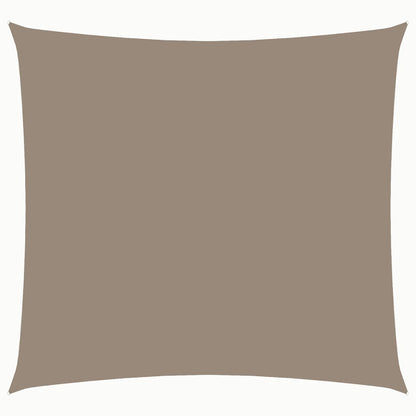 Parasole a Vela in Tessuto Oxford Quadrato 3x3m Grigio Talpa | homemem39