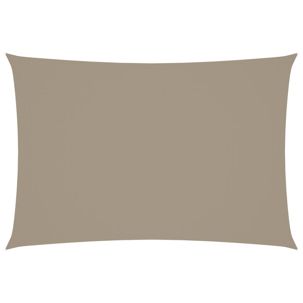 Parasole a Vela Oxford Rettangolare 3x5 m Grigio Talpa | homemem39
