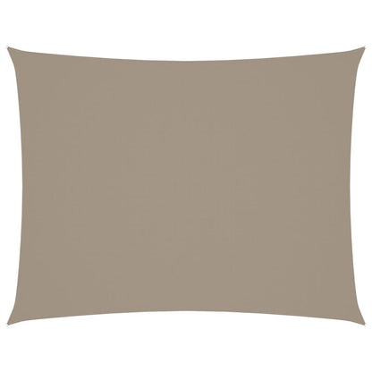 Parasole a Vela Tessuto Oxford Rettangolare 5x7m Talpa - homemem39
