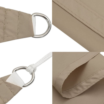 Parasole a Vela Tessuto Oxford Rettangolare 5x7m Talpa - homemem39