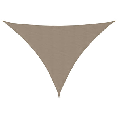Parasole a Vela Oxford Triangolare 5x6x6 m Grigio Talpa | homemem39