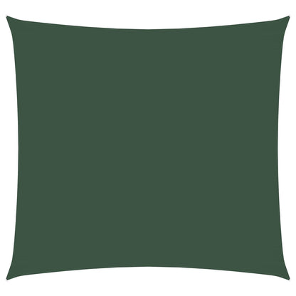 Vela Parasole in Tela Oxford Quadrata 4x4 m Verde Scuro | homemem39