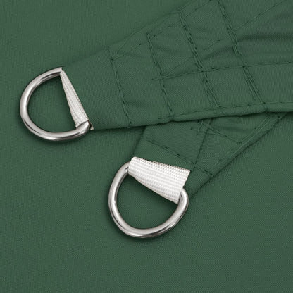 Parasole a Vela Oxford Rettangolare 2,5x5 m Verde Scuro | homemem39