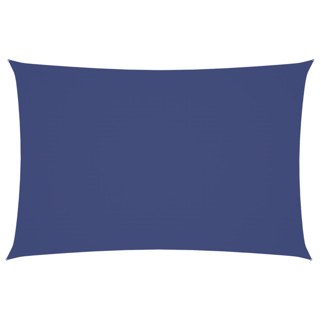 Parasole a Vela Oxford Rettangolare 2x4 m Blu | homemem39