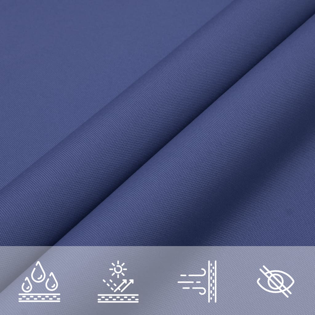 Parasole a Vela Oxford Rettangolare 2,5x5 m Blu | homemem39