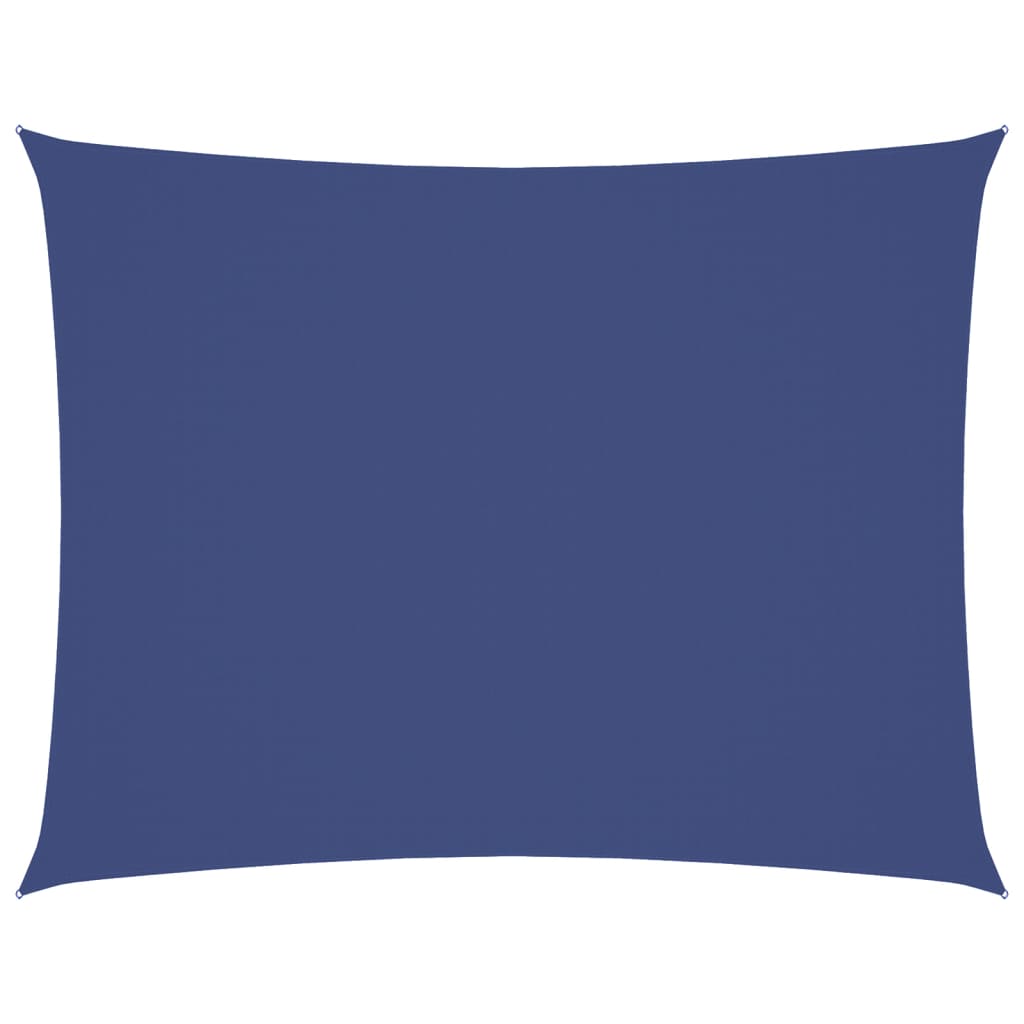Parasole a Vela Oxford Rettangolare 3x4 m Blu | homemem39