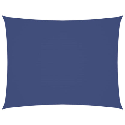 Parasole a Vela Oxford Rettangolare 3,5x5 m Blu