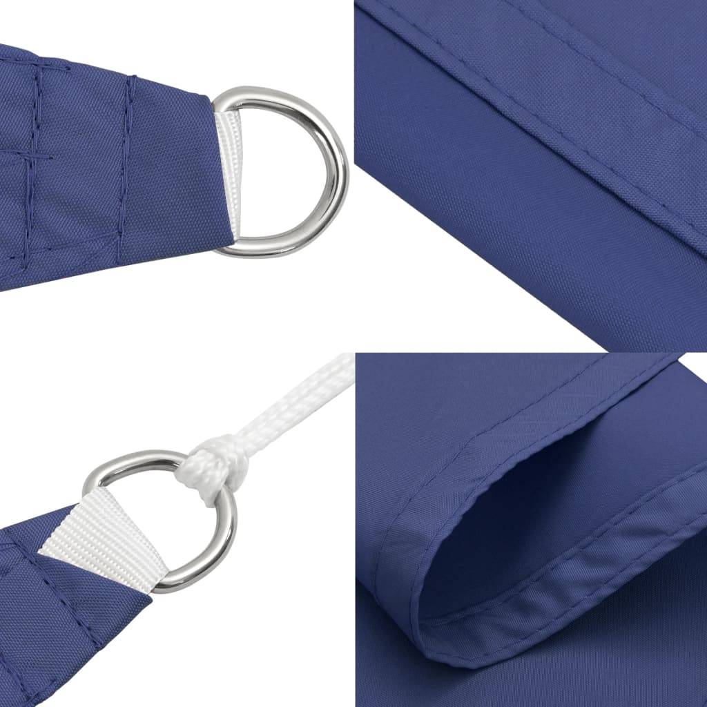 Parasole a Vela Oxford Rettangolare 3,5x5 m Blu