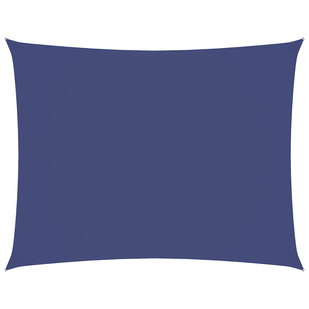 Parasole a Vela in Oxford Rettangolare 4x6 m Blu