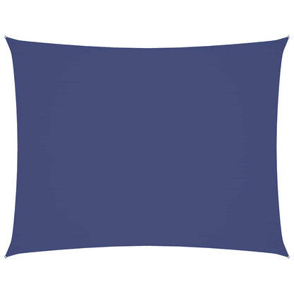 Parasole a Vela in Oxford Rettangolare 4x6 m Blu