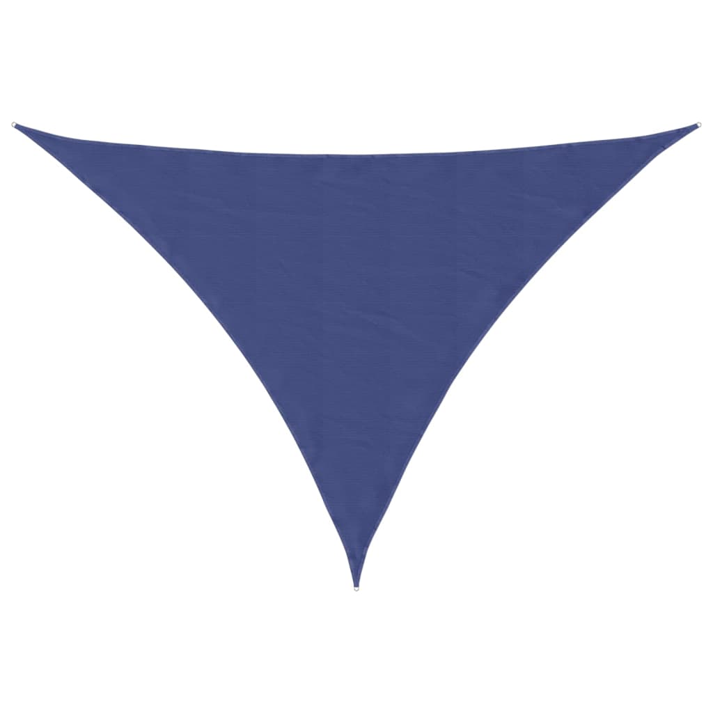 Parasole a Vela Oxford Triangolare 3x4x5 m Blu