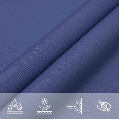 Parasole a Vela Oxford Triangolare 3x4x4 m Blu | homemem39