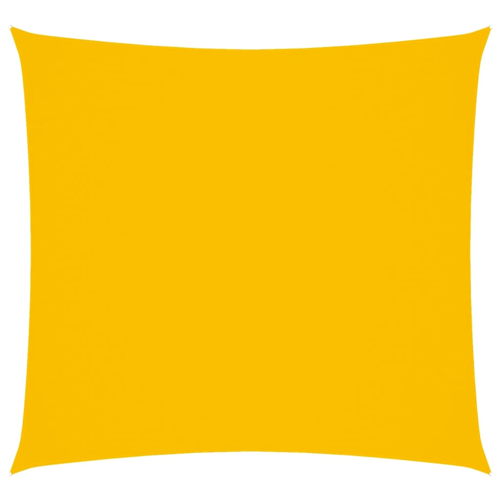 Vela Parasole in Tessuto Oxford Quadrata 3,6x3,6 m Gialla | homemem39
