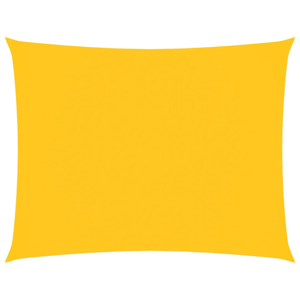 Parasole a Vela Oxford Rettangolare 2x3,5 m Gialla | homemem39