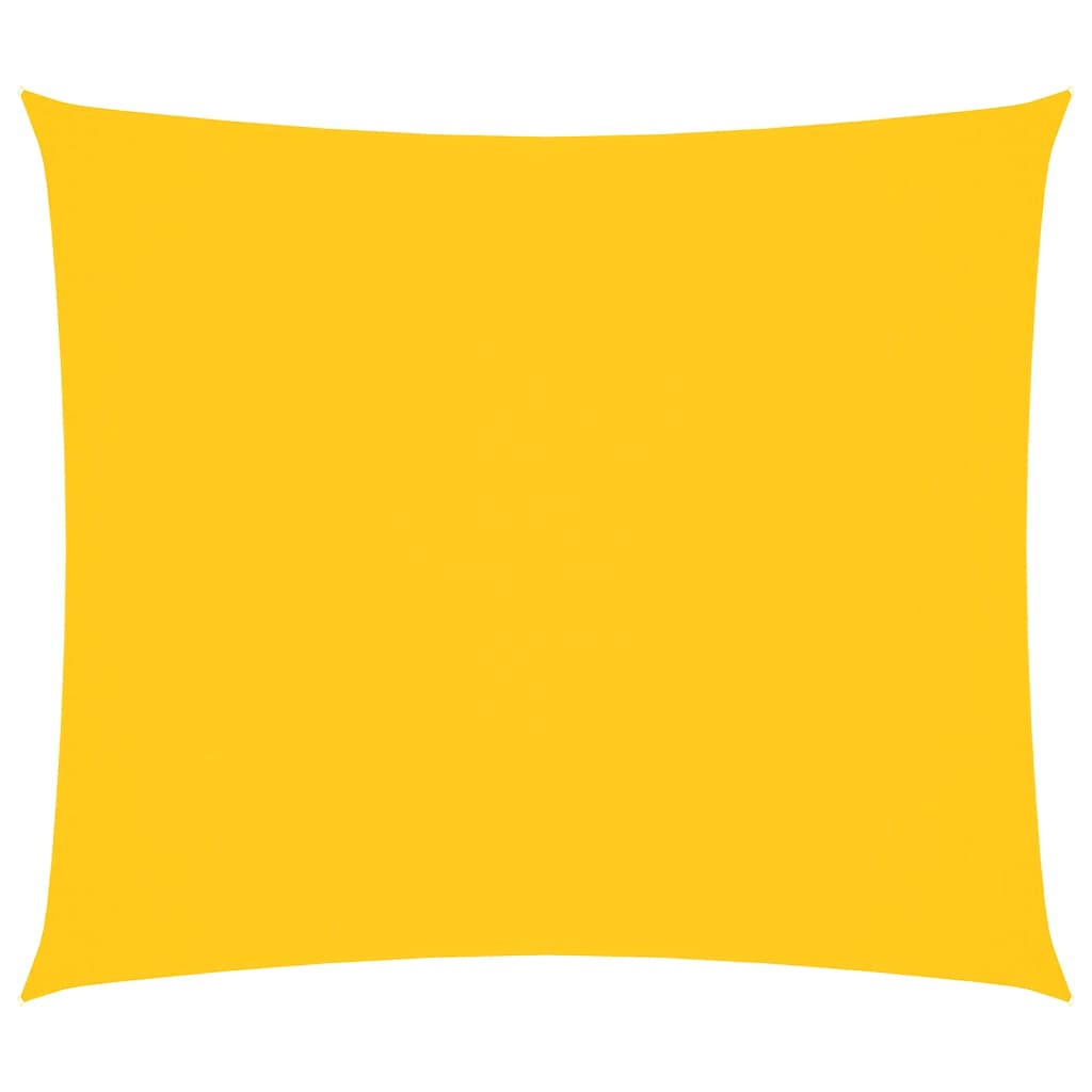 Parasole a Vela Oxford Rettangolare 2,5x3 m Gialla | homemem39