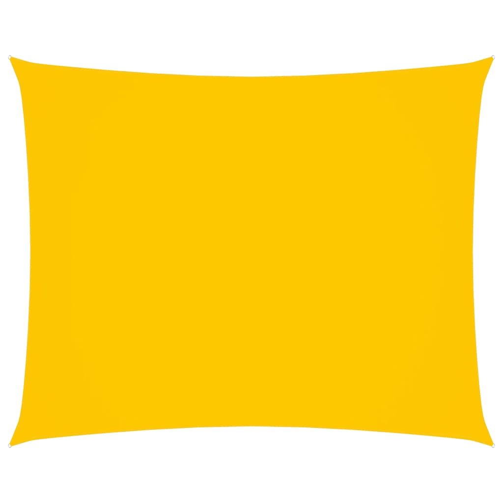 Parasole a Vela Oxford Rettangolare 2,5x4,5 m Gialla | homemem39