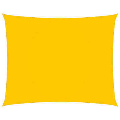 Parasole a Vela Oxford Rettangolare 3x4 m Gialla | homemem39