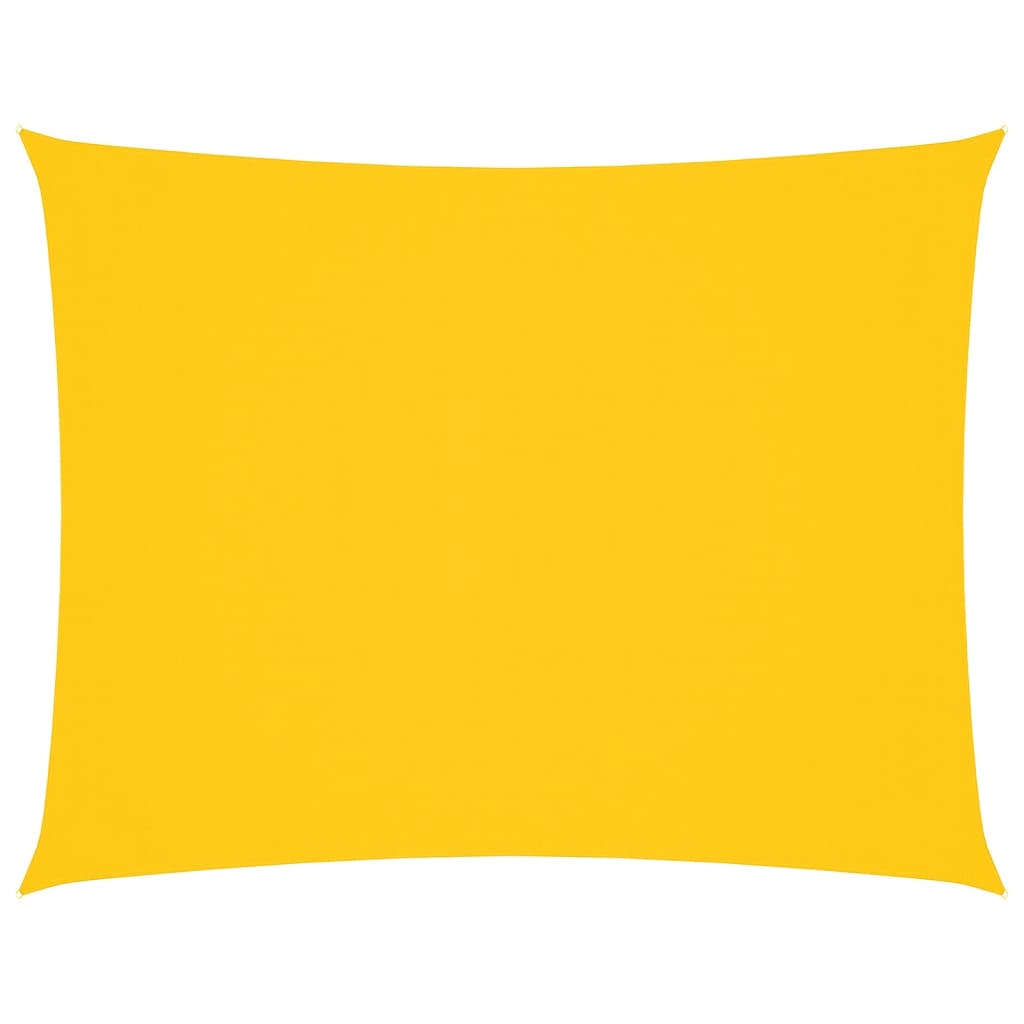 Parasole a Vela Oxford Rettangolare 3x6 m Gialla | homemem39