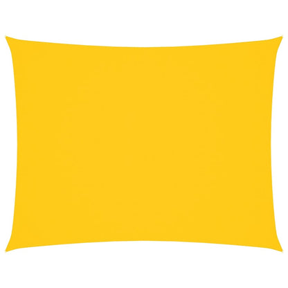 Parasole a Vela Oxford Rettangolare 3x6 m Gialla | homemem39