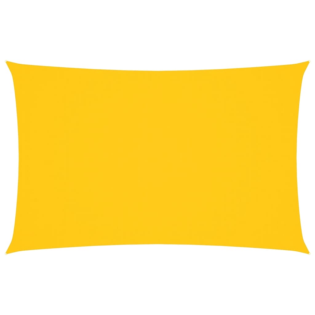 Parasole a Vela Oxford Rettangolare 5x8 m Giallo | homemem39