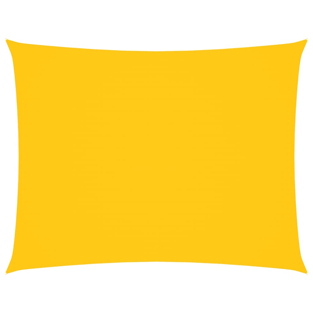 Parasole a Vela Oxford Rettangolare 6x8 m Giallo | homemem39