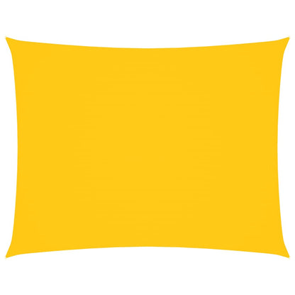 Parasole a Vela Oxford Rettangolare 6x8 m Giallo | homemem39