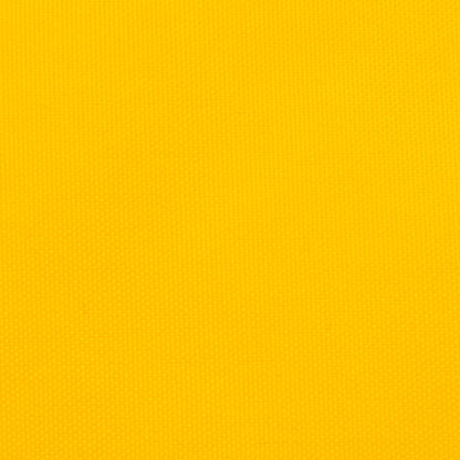 Parasole a Vela Oxford Triangolare 5x5x6 m Giallo