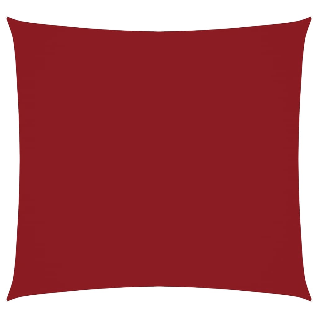 Vela Parasole in Tela Oxford Quadrata 2x2 m Rossa | homemem39