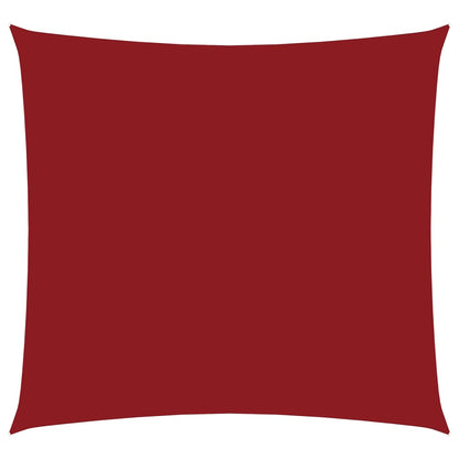 Vela Parasole in Tela Oxford Quadrata 2,5x2,5 m Rossa | homemem39