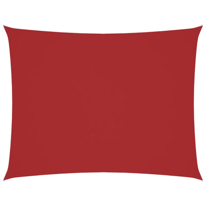 Parasole a Vela Oxford Rettangolare 2x3,5 m Rosso | homemem39