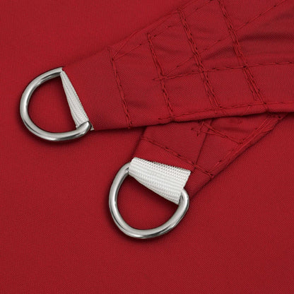 Parasole a Vela Oxford Rettangolare 2x5 m Rosso
