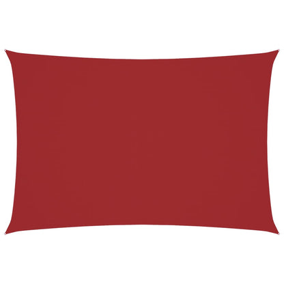 Parasole a Vela Oxford Rettangolare 3x5 m Rosso | homemem39