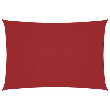 Parasole a Vela Oxford Rettangolare 3x6 m Rosso