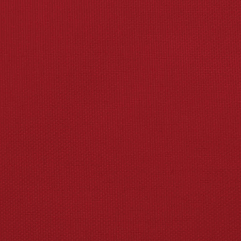 Parasole a Vela Oxford Rettangolare 3x6 m Rosso