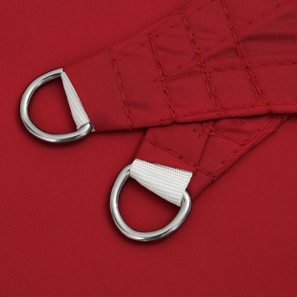 Parasole a Vela Oxford Rettangolare 4x5 m Rosso | homemem39