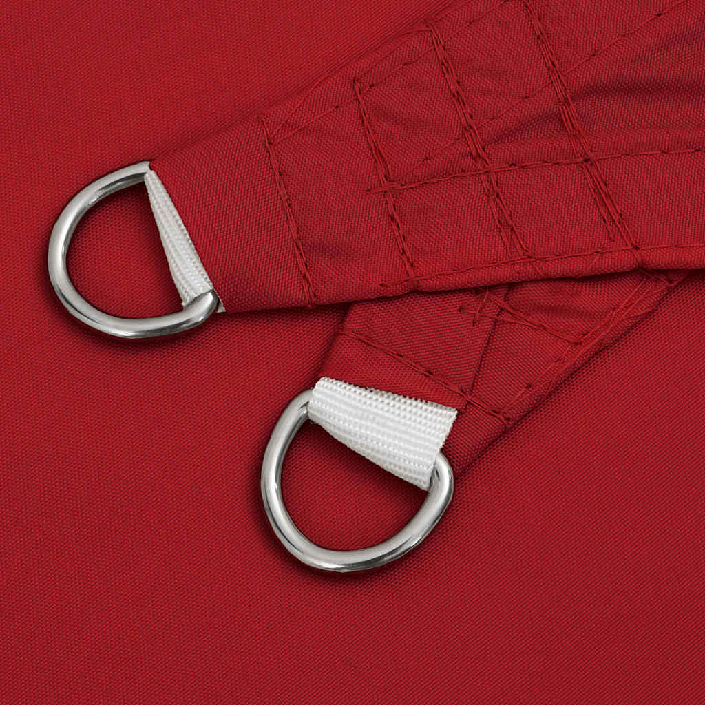 Parasole a Vela in Oxford Rettangolare 4x6 m Rosso | homemem39