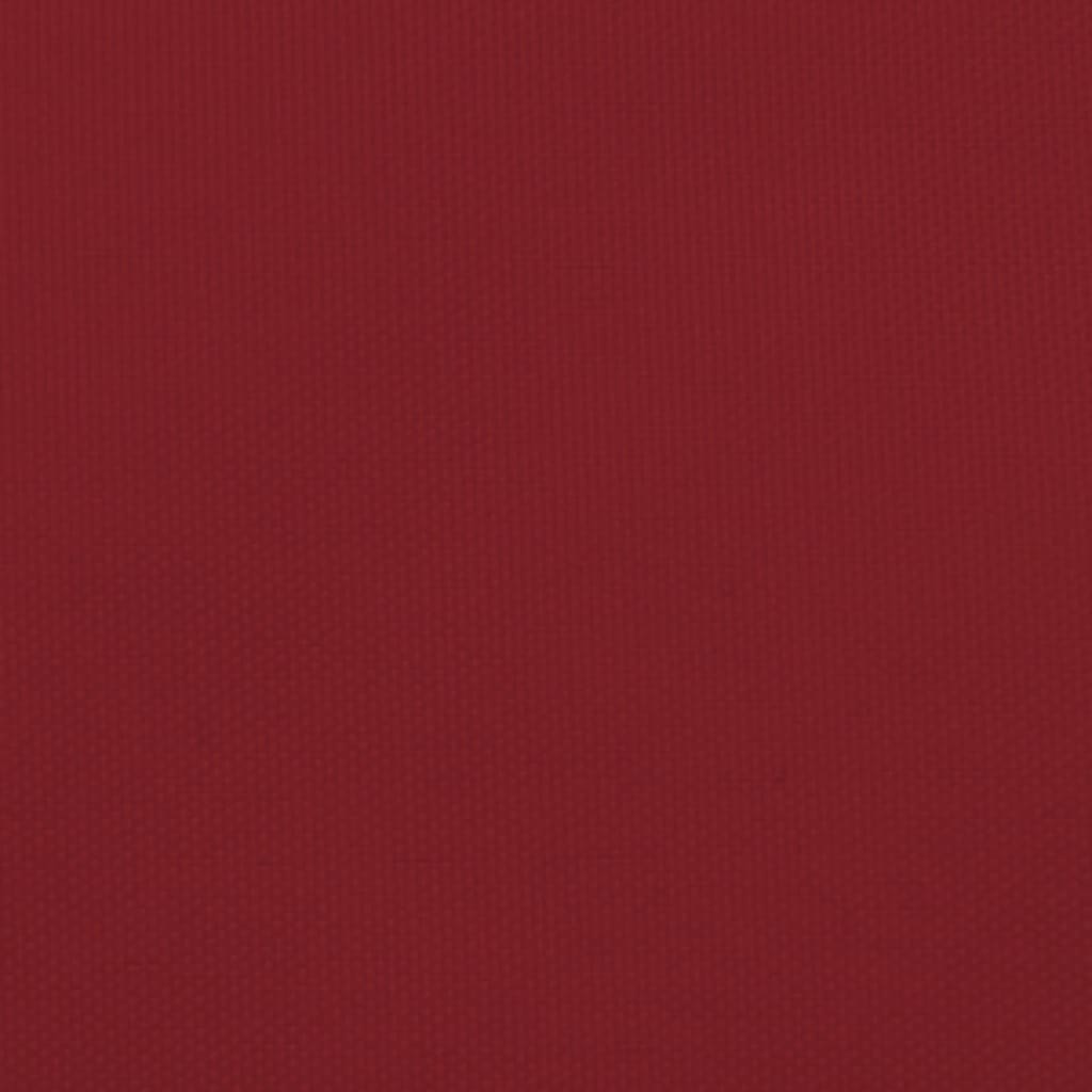 Parasole a Vela Oxford Rettangolare 4x7 m Rosso | homemem39