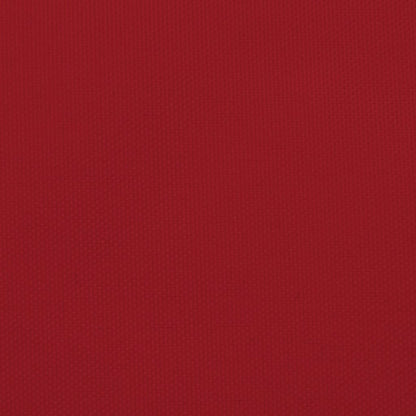 Parasole a Vela Oxford Rettangolare 5x6 m Rosso | homemem39
