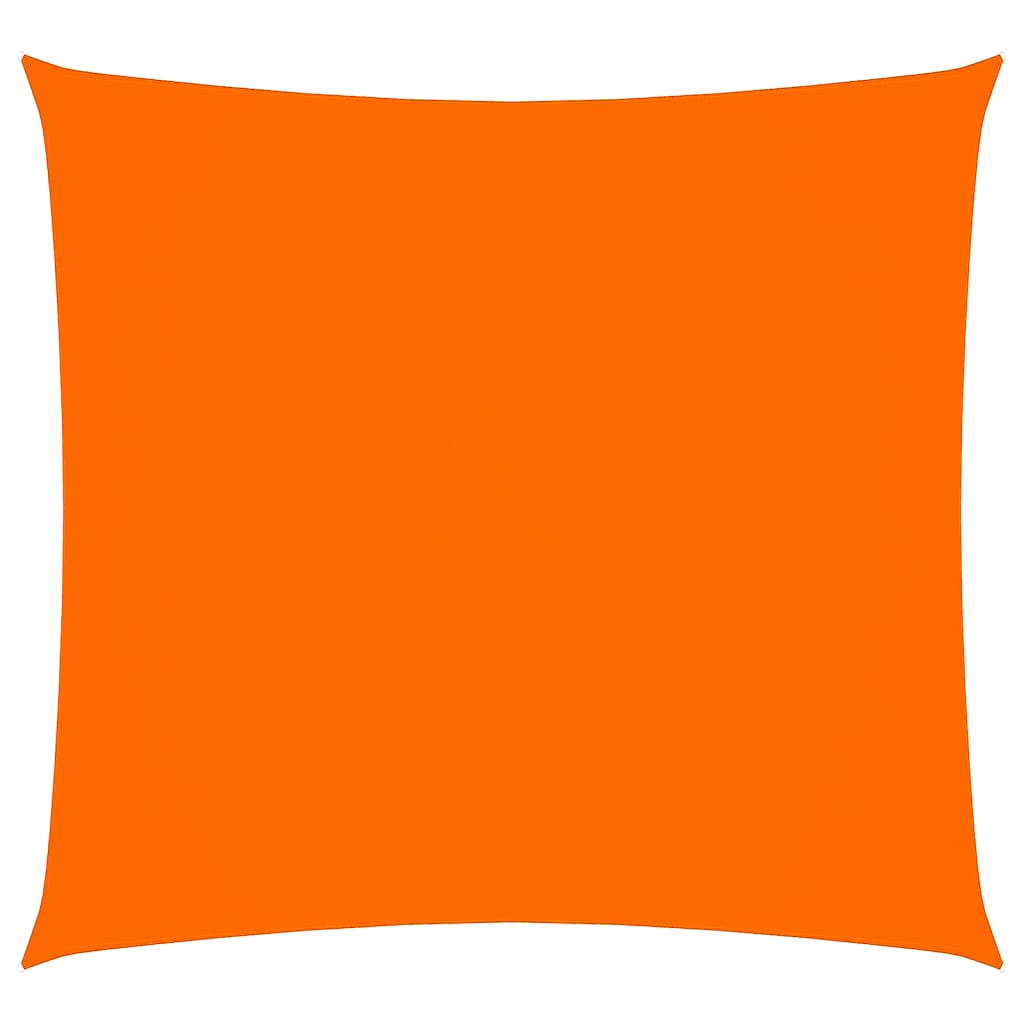 Parasole a Vela in Tela Oxford Quadrata 3x3 m Arancione | homemem39